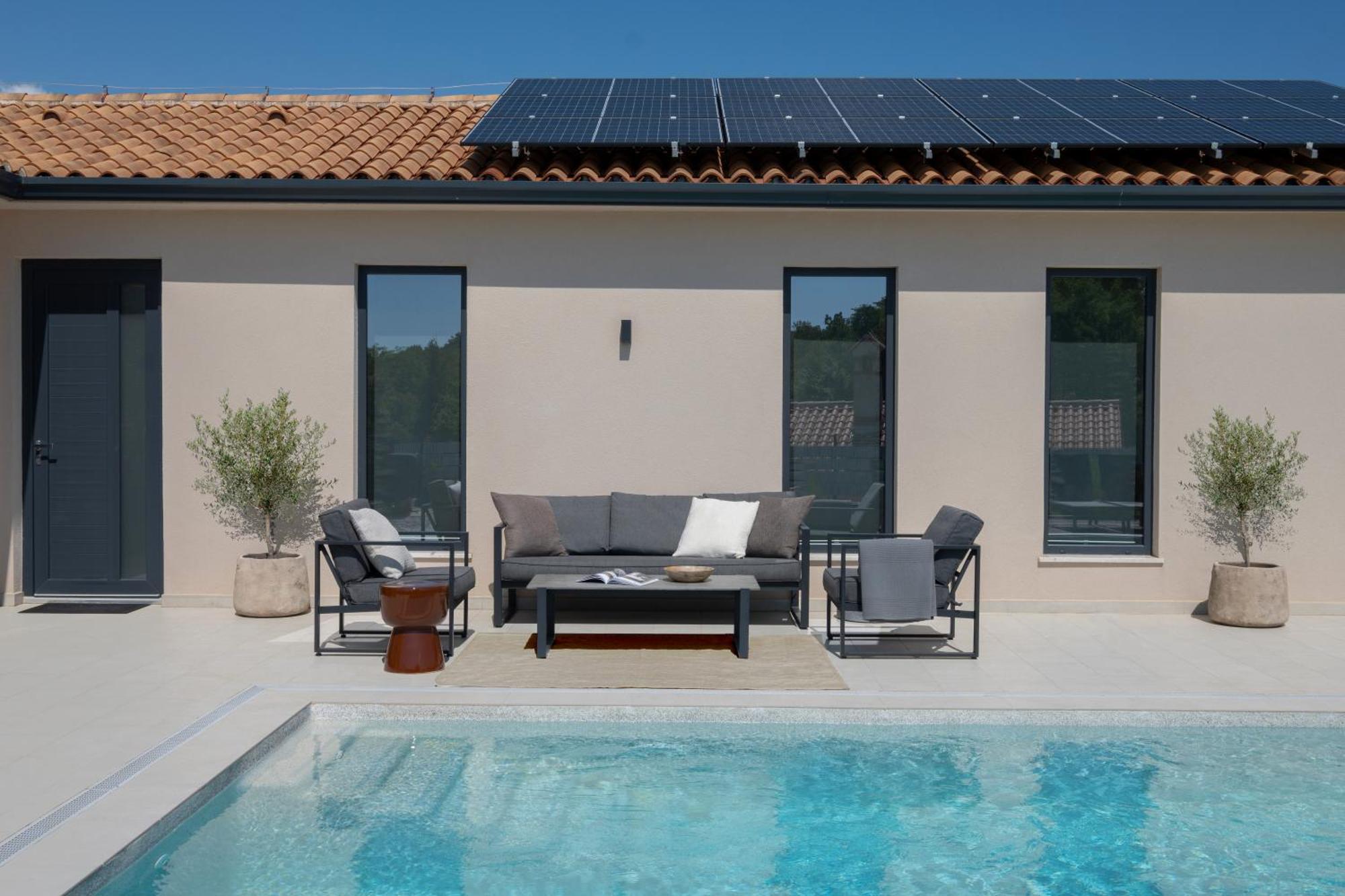 Villa Tonka With Jacuzzi Sauna And Private Pool Labin  Extérieur photo