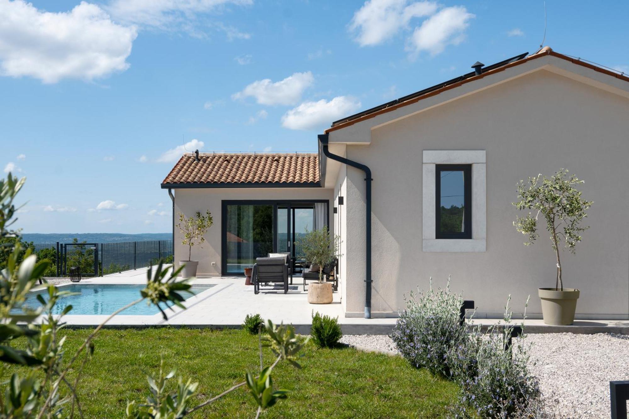 Villa Tonka With Jacuzzi Sauna And Private Pool Labin  Extérieur photo